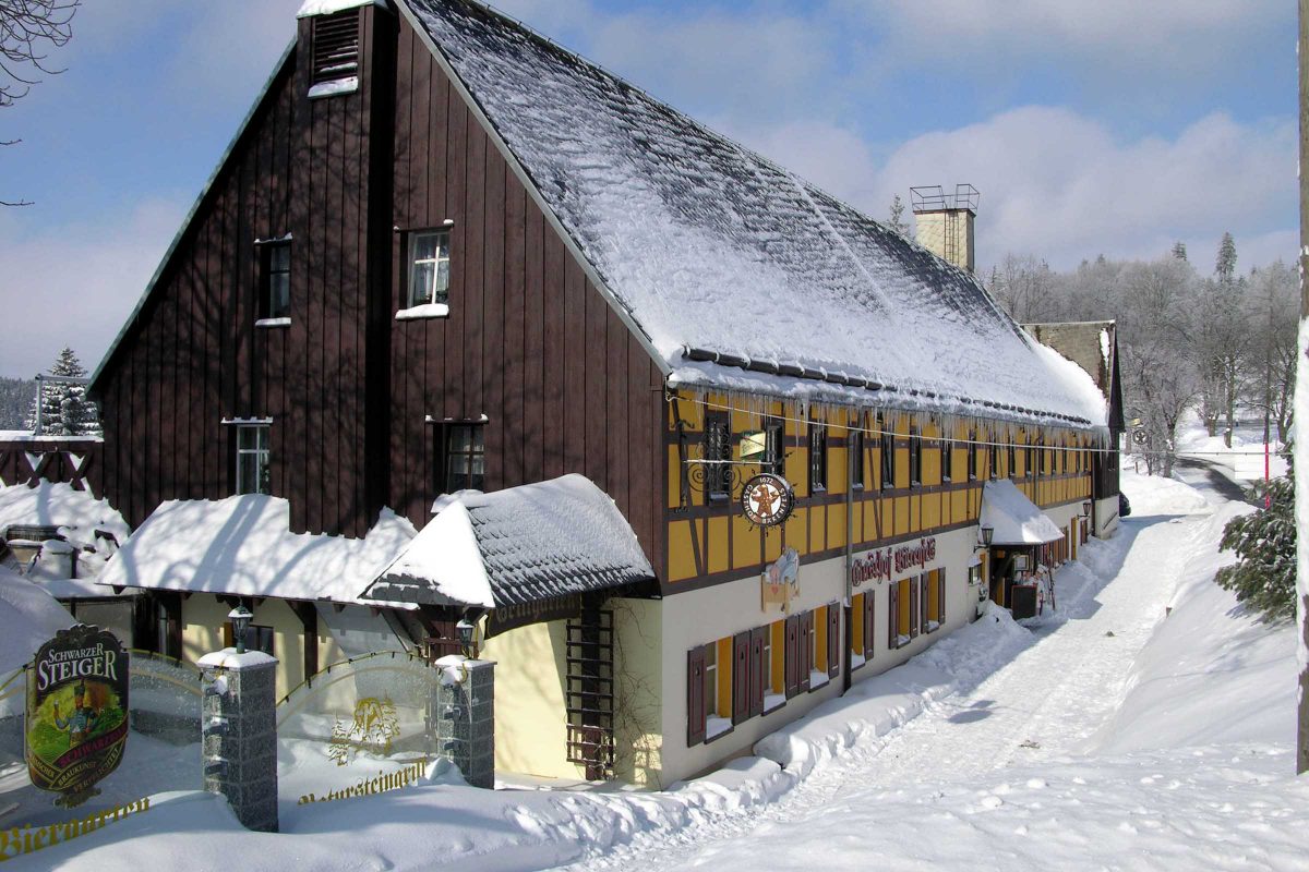 Gasthof Bärenfels im Winter