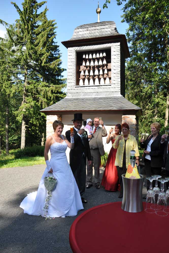 Hochzeit am Bärenfelser Glockenspiel